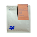 The Pull & Pour Shop El Diviso Aji Bourbon coffee bag with peach label and blue text detailing thermal shock process.