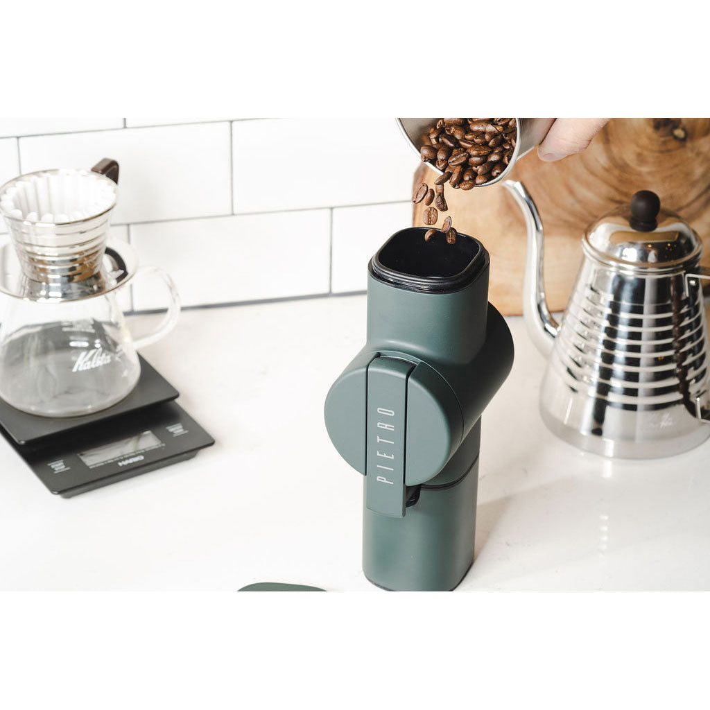 Pietro Pro Brewing Manual Coffee Grinder - Black
