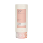 The Pull & Pour Shop Ethiopia Okoluu coffee canister in a cream and pink cylindrical paper tube with tasting notes.