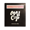 The Pull & Pour Shop London Fog coffee box with black packaging and white logo for floral whole bean coffee