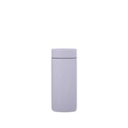 The Pull & Pour Shop MiiR 360 Traveler insulated tumbler in feather gray with a leakproof 360-degree lid.