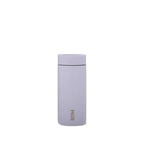 The Pull & Pour Shop MiiR 360 Traveler insulated tumbler in a light gray finish with a leakproof 360-degree lid.