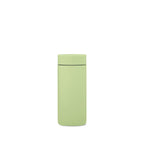 The Pull & Pour Shop MiiR 360 Traveler insulated tumbler in matte light green with a leakproof 360-degree lid.