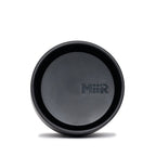 The Pull & Pour Shop MiiR 360 Traveler black leakproof lid with center button for 360-degree sipping