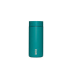 The Pull & Pour Shop MiiR 360 Traveler insulated travel tumbler in teal with a leakproof 360-degree lid.