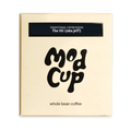 The Pull & Pour Shop The OG (aka Jeff) medium roast whole bean coffee in a cream-colored box with black branding.