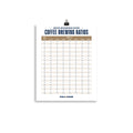 Coffee Brewing Ratios Guide Print
