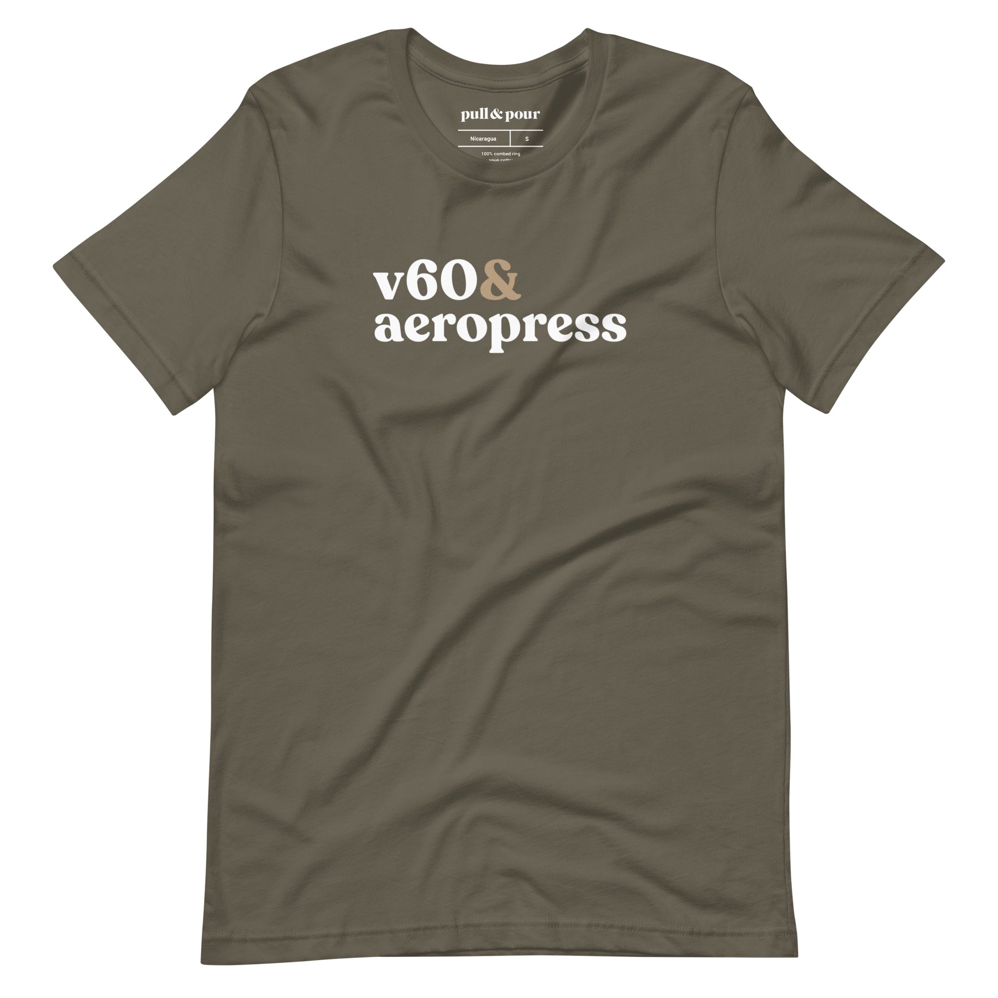 v60 & AeroPress T-Shirt